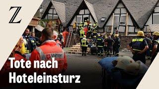 Hotel an der Mosel eingestürzt – zwei Tote