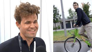 Magnus Carlsen Interview on Being Late | 2024 FIDE Chess Olympiad