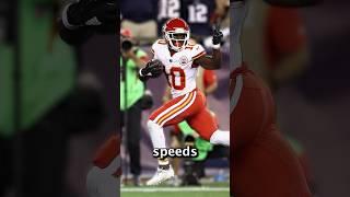 Fastest Speeds Ever Ran in the NFL  #football #nfl #sports #tyreekhill @Rebetapp