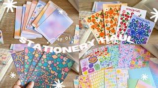 cute local stationery haul (philippines) — episode 01