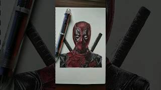 draw using 6 colors pen! #art #artwork #handdrawing #pendrawing #shorts