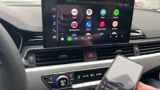 Audi A4 - A5 / Kablosuz Android Auto ve Apple CarPlay Aktivasyonu /GizliOzellikAcma.com