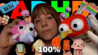 10 HOUR ADHD ASMR that makes your eyes heavy  (not clickbait)