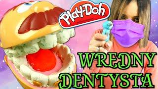 WREDNY DENTYSTA  KONTROLA STANISŁAWA PLAY DOH DENTYSTA  CrazyMonia