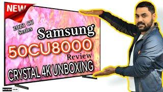 Samsung 50CU8000 Crystal 4K 2023 C Series First Look & Unboxing @TechWay7.0