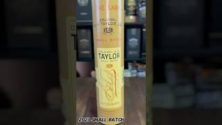 2022 Small Batch Colonel H. Taylor, #shortsvideo #shorts #fypviral #cocktail #viralvideo #bar