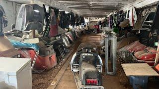 100 Vintage Snowmobile Barn Find!