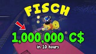 HOW TO GET BOTH MONEY & XP FAST IN FISCH(pro guide) 2024 ROBLOX