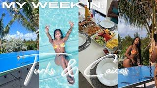 TURKS & CAICOS VLOG: GIRLS TRIP | Luxury Private Villa, Lit Nights, Noah's Ark + MORE