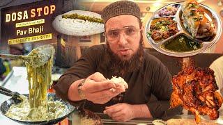 MOST VIRAL FOOD IN KARACHI | CHICKEN CHEESE HANDI | INDIAN DOSA AND AND PAV BHAJI | HARMAIN SHARFAIN