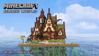 Minecraft Relaxing Longplay - Ghibli Nostalgic - Cozy Cottage House (No Commentary) 1.20