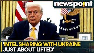 US Set To Resume Intelligence Sharing With Ukraine: Trump | World News | WION Newspoint