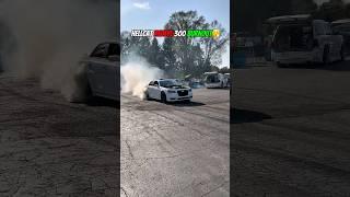 HELLCAT 300 ALMOST CRASHED #srt #viral #reels #fyp #mopar #shorts #funny #cars