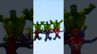 GTA V: AVENGERS ASSAULTED! DEADPOOL, CAP-HULK & SPIDER-HULK DESTROYS VILLAINS  #shorts