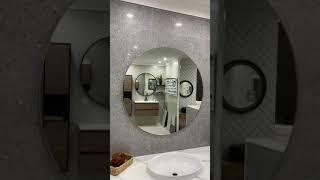 Round Mirrors - 3 different types - Frameless and Framed, advantages and disadvantages of each