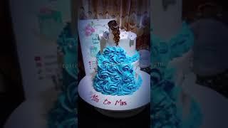 Bridal shower cake  taste cake with Sahar Maryam