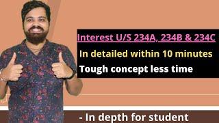 Interest U/S 234A, 234B, 234C Income tax |CA Mahendra Bohra |Advance tax & 234A 234B 234C Interest