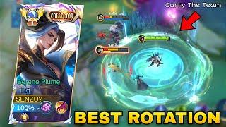 LING FASTHAND ( TOP ROTATION FOR CARRY ) WHEN ALL ENEMY LOCK MY LING Gameplay Mobile Legends