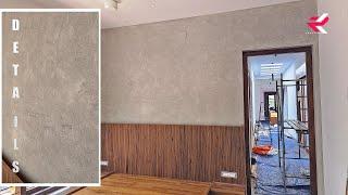 Asian paints Royale play Archi concrete Exposed effect || Exposed Concrete Texture || @Rk_Creationart