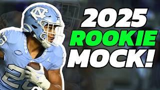 Superflex Rookie Mock Draft WITH LANDING SPOTS | Fantasy Football 2025