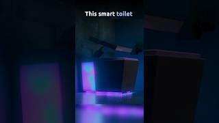 Smart toilet packed with some crazy features! #smarttoilet #smartgadgets #smarthome #techlover