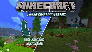 3 GRAPHIC PACK INI SETARA SHADER!! SUPPORT MCPE ORI 1.20+ - 1.21+!! RINGAN BANGET SUPPORT LOW DEVICE