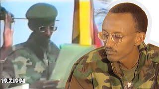 IMYAKA 30 IRASHIZE: Tariki 19 / 07 / 1994 Ijambo Perezida Kagame yavuze uwo munsi.