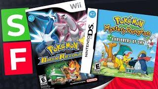 Pokemon Spin-Off Games Tier List