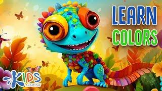 Colors Song | Learn Colors -  Children Song - Nursery Rhymes | Kids Academy