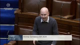 Paul Murphy TD introduces the Animal Sentience Bill 2024