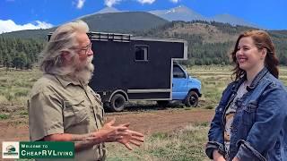 She Turned a $2500, 1993 Box Truck Into a Stunning Tiny Home! | Pure Van Life Inspiration!