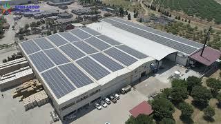 Endüstriyel isletmeler icin Güneşten Solar Sistem ile Elektrik Üretim Uygulamaları Antalya Aplas Gro