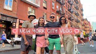 Summer Days in New York City - Vlog with my Sister - The High Line Park - China Town - Coffee Shop