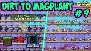 MY PROJECT IS DONE !! | #9 Dirt to Magplant | Growtopia