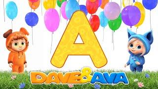 Let's learn the letters from A to Z with Dave and Ava! | Dave & Ava Games