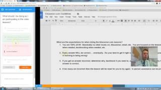 Video Lessons:  How to Correct Answers