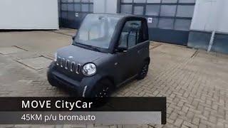 Move Citycar ZEER LUXE Bromauto | 45KM p/u | REVIEW | Beste Microauto!