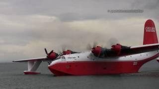 Martin Mars Water Bomber Demo - Richmond, B.C.