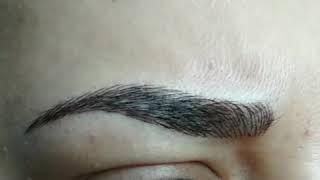 До и после микроблейдинга PhiBrows