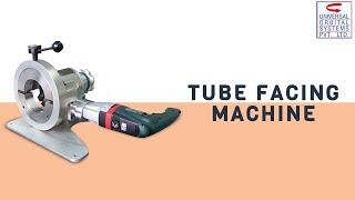 Tube Facing Machine - TF 4 Model Range : 1" DD to 4 "OD | Indian Tradebird