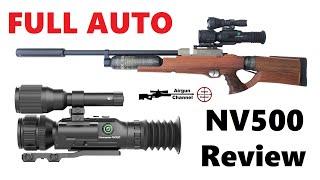 OneLeaf Commander NV500 Rifle Scope Review (4K Day/Night Vision) +Range  Finder Ballistic Calculator