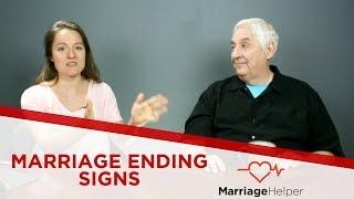 How To Know If Your Marriage Is About To End