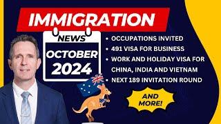 Latest News on Australian Immigration - October 2024