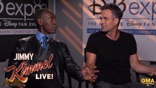 Don Cheadle's Reaction to Mark Ruffalo Spoiling Avengers