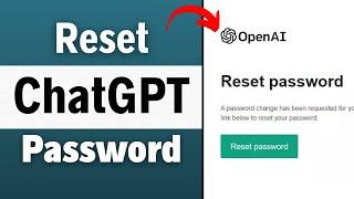 How To Reset ChatGPT Password 2023 | Forget ChatGPT Password | Reset Chat GPT Password