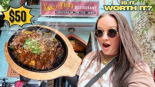 $50 Fajitas At Disney World! Are They Worth It? | Yak & Yeti HIDDEN GEM In Animal Kingdom!