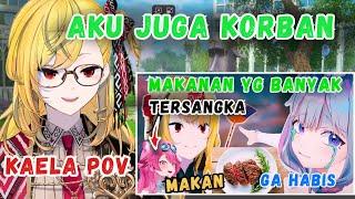 Klarifikasi KAELA Terkait Jejelin Makanan Ke Piring BIBOO Pas Nongkrong IRL【Hololive | Clip】