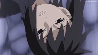 Itachi intenta suicidarse desde un Acantilado