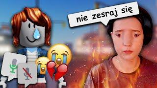 wyzywam się z dziećmi w ROBLOX