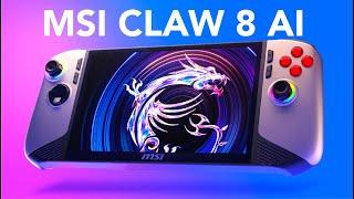 MSI's Claw 8 AI+ & 7 AI+ - launch with Intel Lunar Lake!